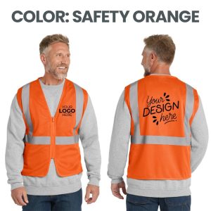 Custom Safety Vest | High Visibility Work Vest | Reflective Gear