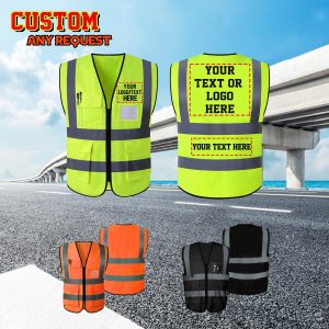Personalized Safety Vest, Reflective Workwear