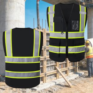 Unisex High Visibility Reflective Safety Vest